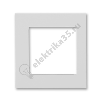 Панель сменная Levit на рамку 1 пост сер. ABB 2CHH010150A8016