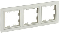 Рамка 3-м BRITE беж. IEK BR-M32-K10 