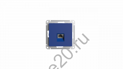 Мех-м розетки комп. ATLAS RJ45 кат. 5Е, аквамарин SchE ATN001183