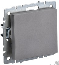 Мех-м выкл. 1-кл. BRITE проходной сталь IEK BR-V12-0-10-K46 