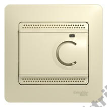 Термостат GLOSSA электрон. для тепл. пола с датч. беж. SchE GSL000238