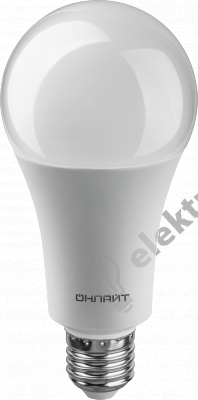 Лампа светодиодная LED 30вт 230в Е27 6500К ОНЛАЙТ (61972 OLL-A70)