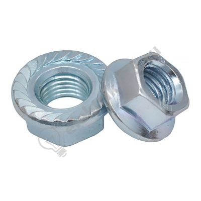 Гайка шестигранная с фланцем (din 6923) М6 (фасовка 8 шт) (28731-2)