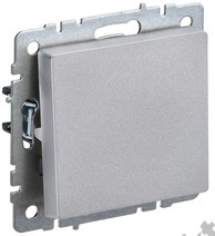 Мех-м выкл. 1-кл. BRITE проходной алюм. IEK BR-V12-0-10-K47 