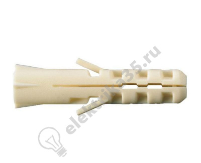 Дюбель нейлоновый nat 5 х 25 (фасовка 10 шт.) (24005-2)