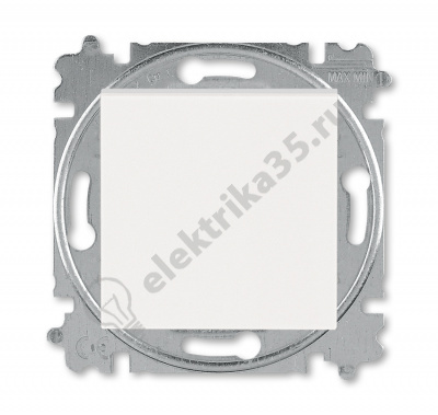 Переключатель 1-кл. Levit жемчуж./ледяной ABB 2CHH590645A6068