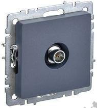Мех-м розетки BRITE TV оконеч., маренго IEK BR-A10-O-K35	