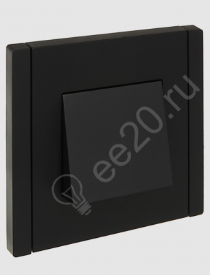Вывод кабеля FORTE&PIANO черный IEK FP-VK10-0-K02 