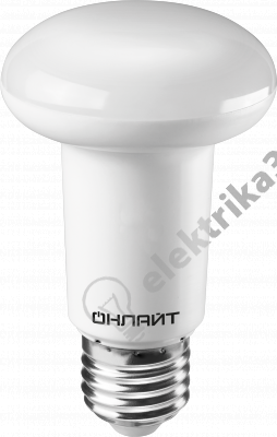 Лампа светодиодная LED зеркальная 8вт 230в E27 R63 теплый ОНЛАЙТ (71653 ОLL-R63)