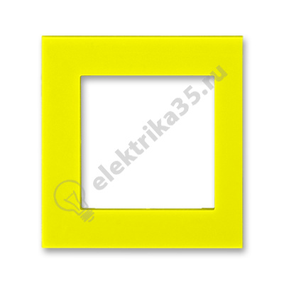 Панель сменная Levit на рамку 1 пост желт. ABB 2CHH010150A8064