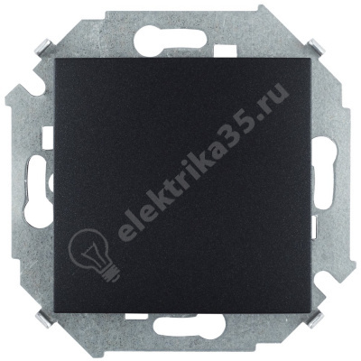 Механизм выключателя 1-кл. СП 16А IP20 графит Simon15 1591101-038