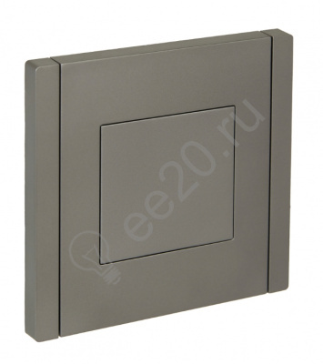 Заглушка FORTE&PIANO сталь IEK FP-PL10-K46