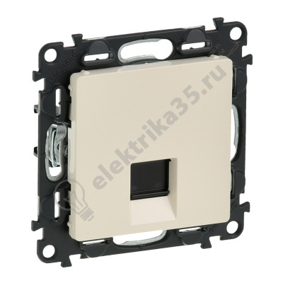 Механизм розетки комп. 1-м Valena Life RJ45, сл.кость Leg 753540 