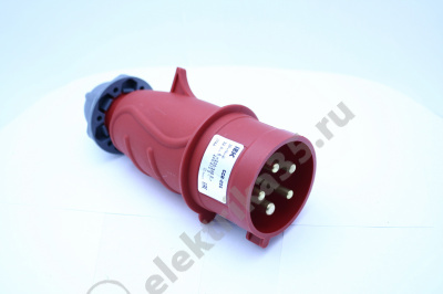 Вилка эл. каб. 32А 3P+PE+N 380В IP44 MAGNUM ССИ-025 ИЭК