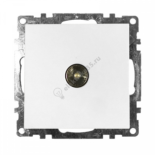 Розетка TV, серия Катрин, белый, Stekker (GLS00-7108-01)