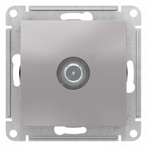 Мех-м розетки TV ATLAS алюм. SchE ATN000393