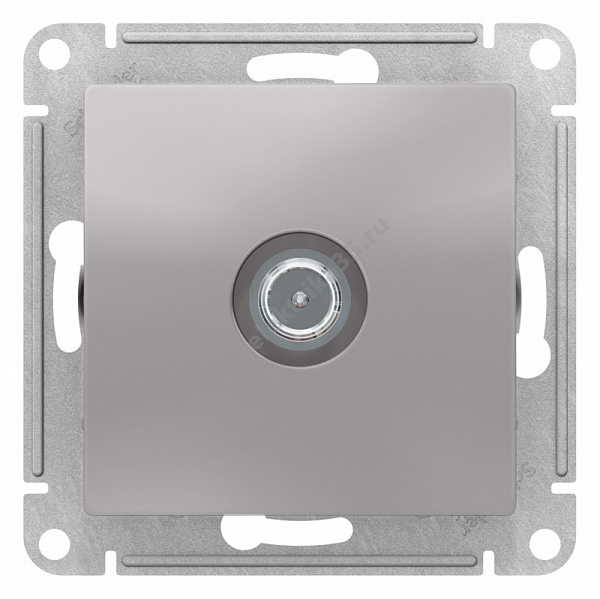 Мех-м розетки TV ATLAS алюм. SchE ATN000393