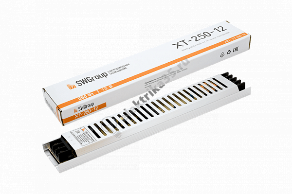 Блок питания XT, 250Вт, IP20, 12В, SWG (003062)