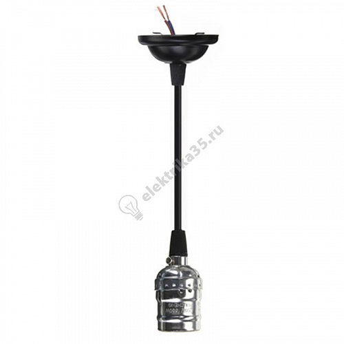 Св-к подвесной Edison E27 Silver no switch