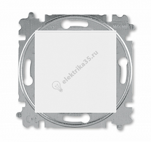 Выключатель 1-кл. Levit бел./ледяной ABB 2CHH590145A6001
