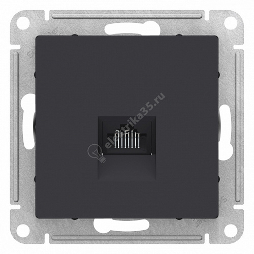 Мех-м розетки комп. ATLAS RJ45 карбон SchE ATN001083
