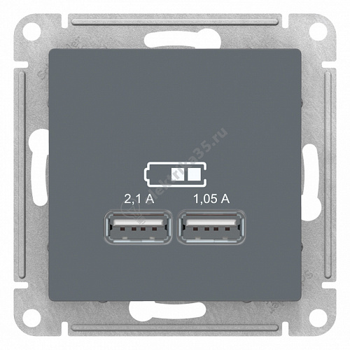 Мех-м розетки USB ATLAS грифель SchE ATN000733
