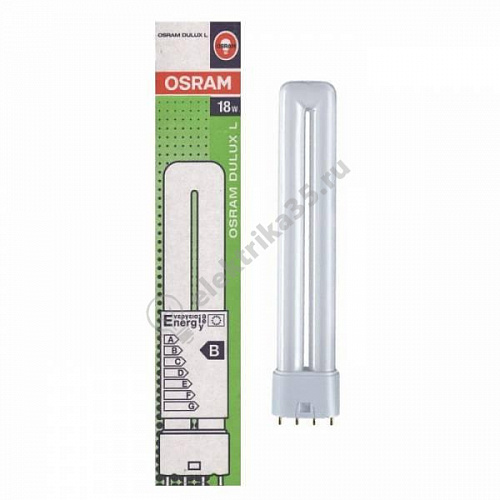 Лампа люминисцентная 18Вт 18/830 2G11 OSRAM
