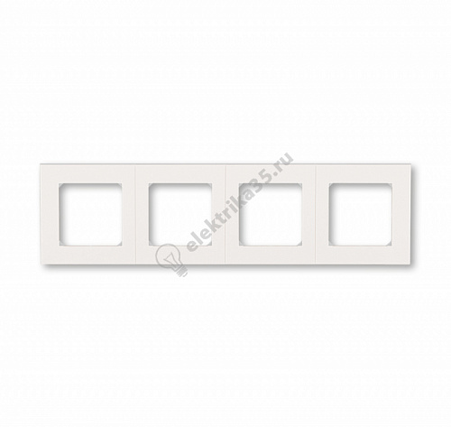 Рамка Levit 4п жемчуж./ледяной ABB 2CHH015040A6068