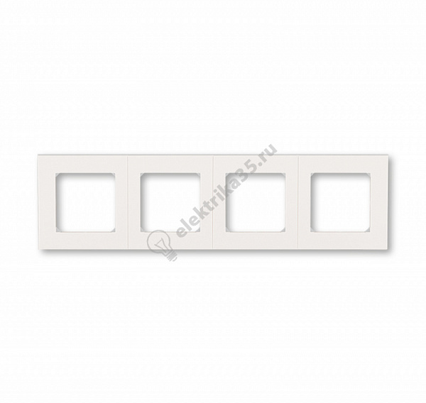 Рамка Levit 4п жемчуж./ледяной ABB 2CHH015040A6068