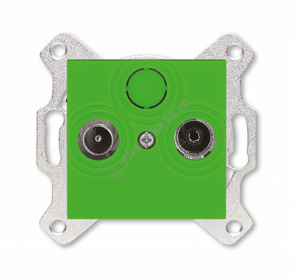 Розетка TV-R Levit оконечная зел. ABB 2CHH083503A6067