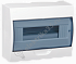 Щит распределительный навесной ЩРн-П-12 белый прозр. дверь IP41 200х255х95 IEK 