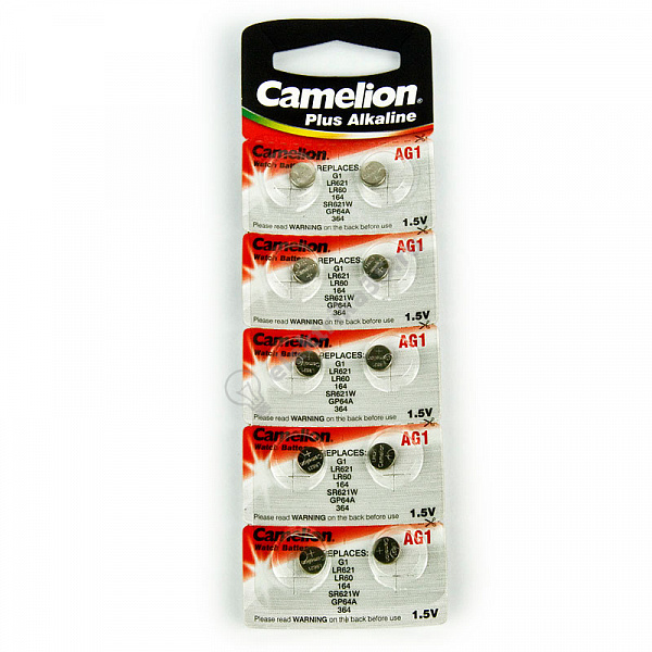 Элемент питания Camelion G 1(LR621)  LR621