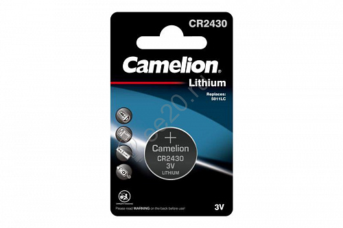 Элемент питания Camelion CR2430