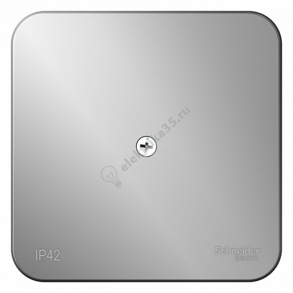 Коробка распред. ОП BLANCA IP42 алюм. SchE BLNRK000013