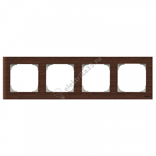 Рамка 4-м Sky дерево венге ABB 2CLA857400A2101