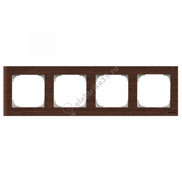 Рамка 4-м Sky дерево венге ABB 2CLA857400A2101