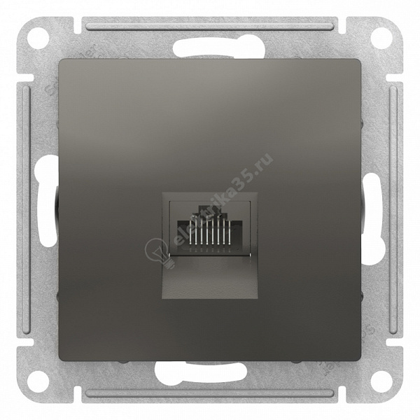 Мех-м розетки комп. ATLAS RJ45 сталь SchE ATN000983