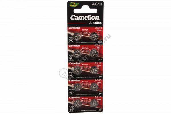 Элемент питания Camelion G13(357A)  LR44