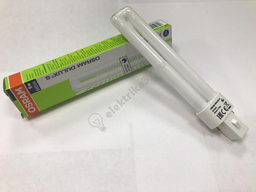 Лампа люминесцентная 9Вт 9/840 2p G23 OSRAM