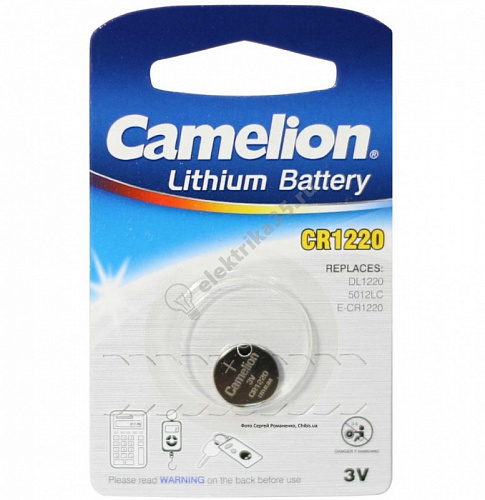 Элемент питания Camelion CR1220