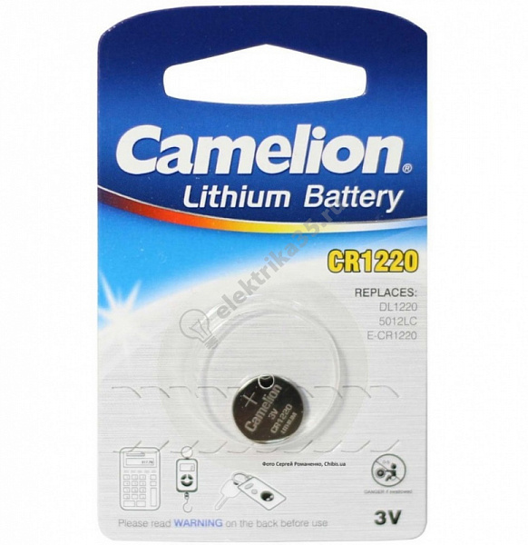 Элемент питания Camelion CR1220