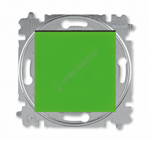 Переключатель 1-кл. Levit зел./дым. черн. ABB 2CHH590645A6067