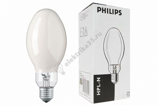 Лампа ртутная ДРЛ 125вт E27 PHILIPS 